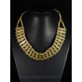 Украшения из дерева - Колье "Нефертити", 48см