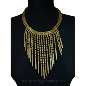 Украшения из дерева - Колье Грёзы, 48см