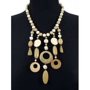 Украшения из дерева - Колье, 46см Украшения из дерева - Колье, 46см