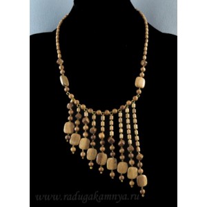 Украшения из дерева - Колье, 55см Украшения из дерева - Колье, 55см