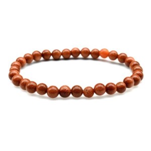 Браслет из авантюрина шарик 6мм