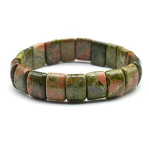 Браслет сегмент 15*11мм унакит