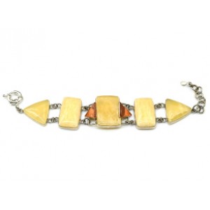 Браслет из кальцита, 17см.