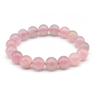 Браслет из Розового кварца шарик 12мм, 37,5г