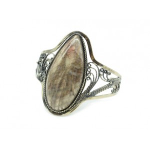 Браслет солнечный камень "Капля" 24*52мм, 18,5 см. Браслет солнечный камень "Капля" 24*52мм, 18,5 см.