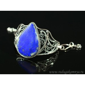 Браслет лазурит, 19см.