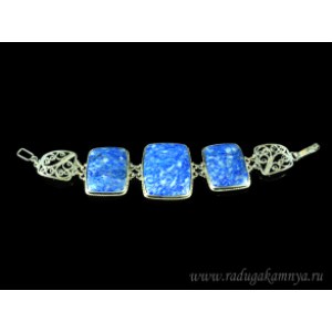 Браслет лазурит, 20 см.