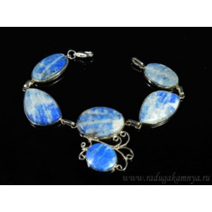 Браслет лазурит, 22см.