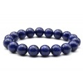 Браслет шарик 10мм из лазурита искусственного