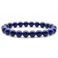 Браслет шарик 8мм из лазурита искусственного