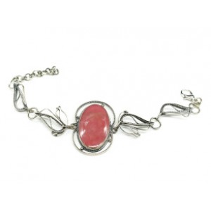 Браслет родонит " Орлец ", 16см.