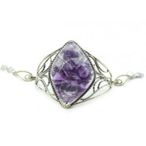 Браслет из флюорита " Грация ", 19см.