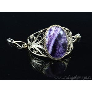 Браслет из флюорита, 18см.