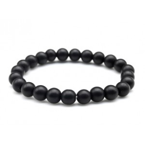 Браслет шарик 8мм из шунгита (иск.)