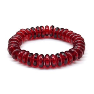 Браслет из янтаря диски 13мм вишня Браслет из янтаря диски 13мм вишня