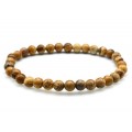 Браслет из яшмы песочной шарик 6мм
