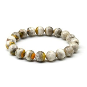 Браслет из яшмы шмелиной шарик 10,5мм, 31,4г Браслет из яшмы шмелиной шарик 10,5мм, 31,4г