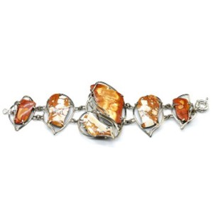 Браслет яшма, 19см.