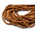 Бусины из агата тибетского шарик 6мм, 35см, 63 бусины