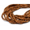 Бусины из агата тибетского шарик 6мм, 36,5см, 63 бусины