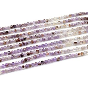 Бусины из аметиста какоксенит кубик гр.4мм, 39см, 100 бусин Бусины из аметиста какоксенит кубик гр.4мм, 39см, 100 бусин
