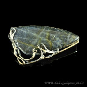 Брошь лабрадор " Грация "  57*32мм