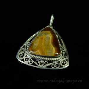 Кулон агат 40*42мм