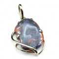 Кулон из агата 24*32мм.