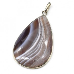 Кулон с агатом ботсвана " Капля " 31*52мм. Кулон с агатом ботсвана " Капля " 31*52мм.