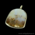 Кулон с агатом моховым 47*57мм.