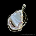 Кулон с жеодами агата бразильского 41*55мм. Кулон с жеодами агата бразильского 41*55мм.