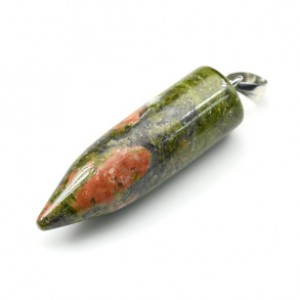 Кулон унакит "Пуля" 13*40мм Кулон унакит "Пуля" 13*40мм