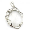 Кулон из горного хрусталя 42*58мм. Кулон из горного хрусталя 42*58мм.