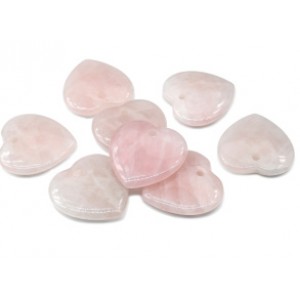 Кулон из розового кварца 35*35мм