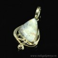 Кулон беломорит " Грация ", 24*35мм.