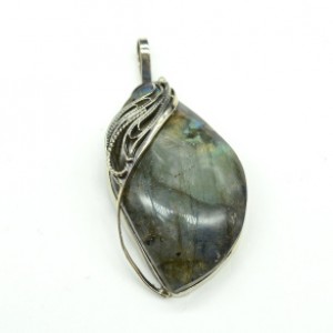 Кулон лабрадор "Грация" 27*45мм.