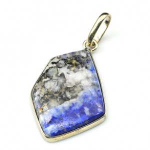 Кулон лазурит 22*30мм.