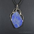 Кулон с лазуритом " Грация " 37*54мм.