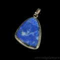 Кулон с лазуритом грация 27*37мм.