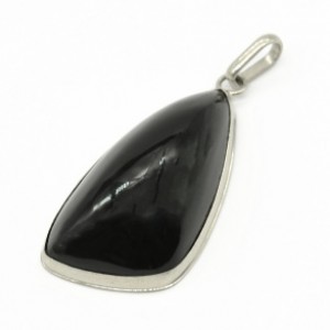Кулон обсидиан радужный " Грация " 21*36мм