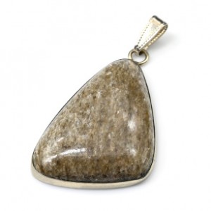 Кулон из содалита " Грация " 28*40мм.