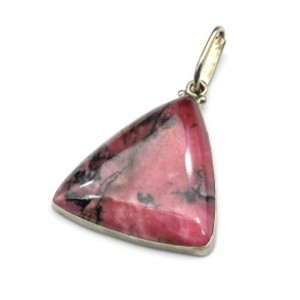 Кулон с родонитом " Орлец " 29*30мм.