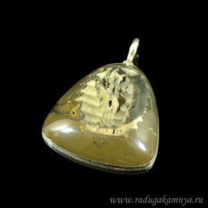 Кулон с симбирцитом 43*45мм.