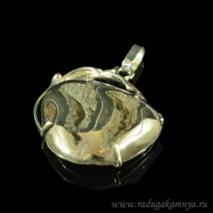 Кулон симбирцит 33*32мм.