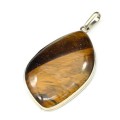 Кулон с тигровым глазом " Грация " 28*35мм.