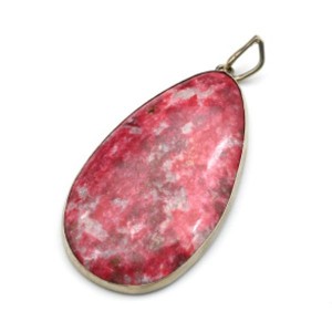 Кулон тулит " Капля " 29*50мм.