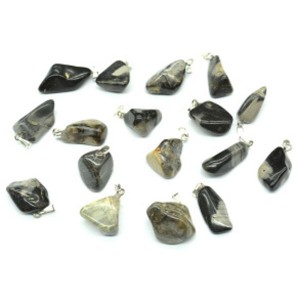 Кулон из яшмы серебряной 11*16мм Кулон из яшмы серебряной 11*16мм