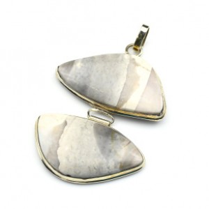 Кулон с яшмой 37*45мм.