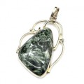 Кулон серафинит " Грация " 29*43мм.
