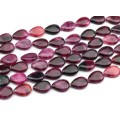 Бусины из турмалина искусственного капля 18*25мм, 39см, 16 бусин